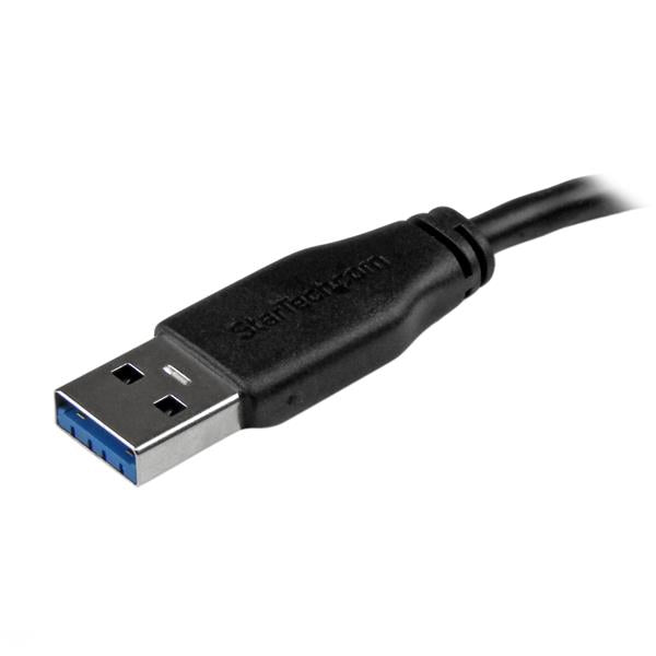 2m 1.8m Slim USB 3.0 Micro B Cable