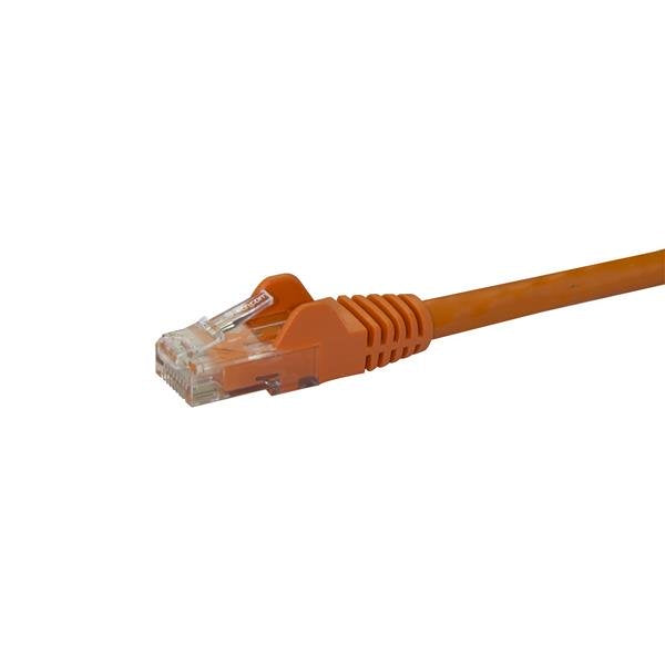 2m Orange Snagless UTP Cat6 Patch Cable