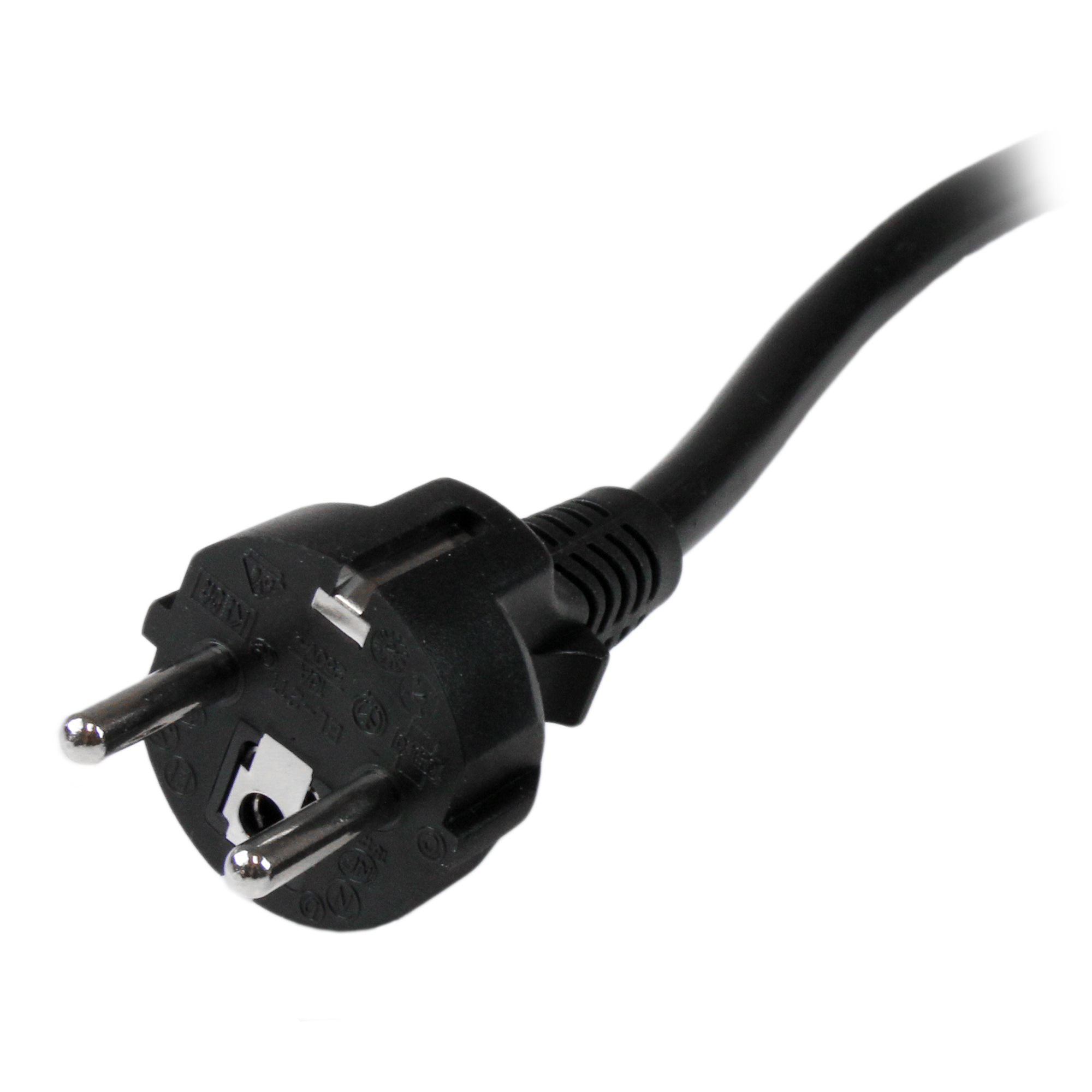 2m Computer Power Cord - Schuko to C19