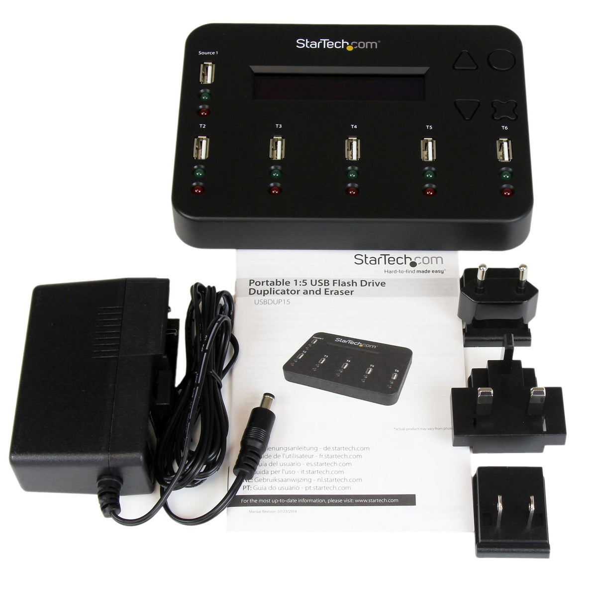 USB Flash Drive 1:5 Duplicator/Eraser