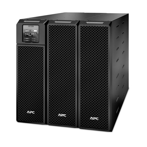 APC Smart-UPS SRT 8000VA UPS Rack AC 230V 8000Watt 8000VA Ethernet 10/100 USB output connectors 14 6U Black