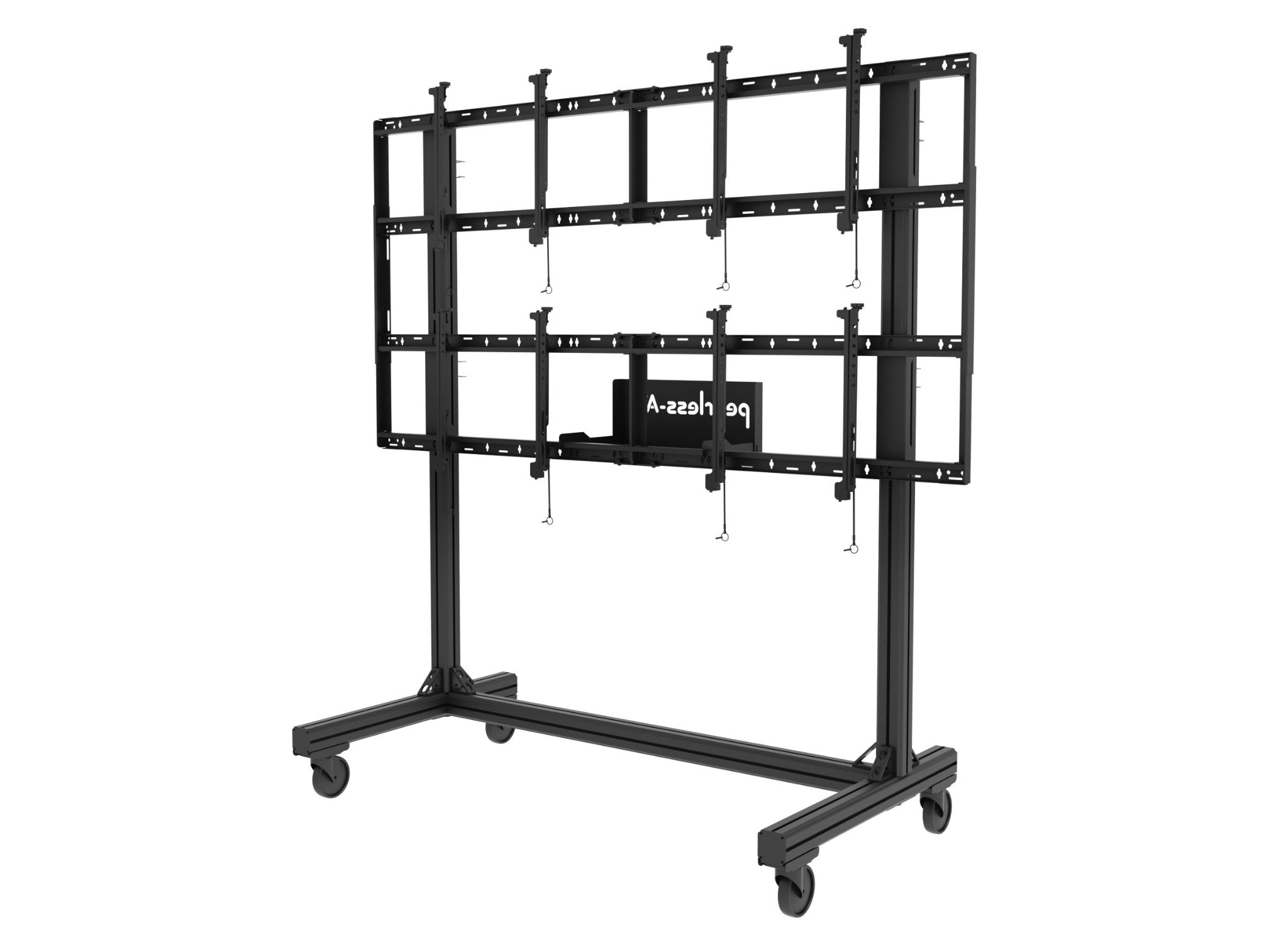Portable Video Wall Cart 2x2 46" 60"
