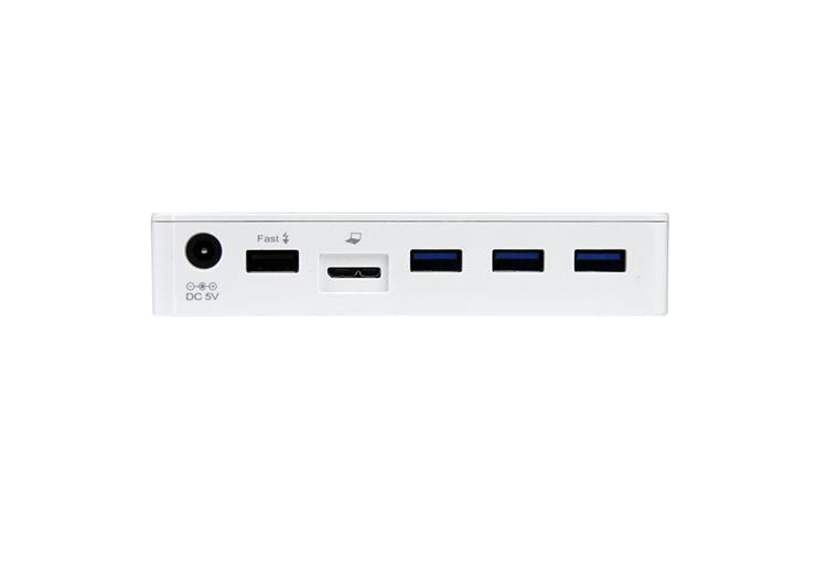 USB 3.0 hub - 3 ports with quick charge