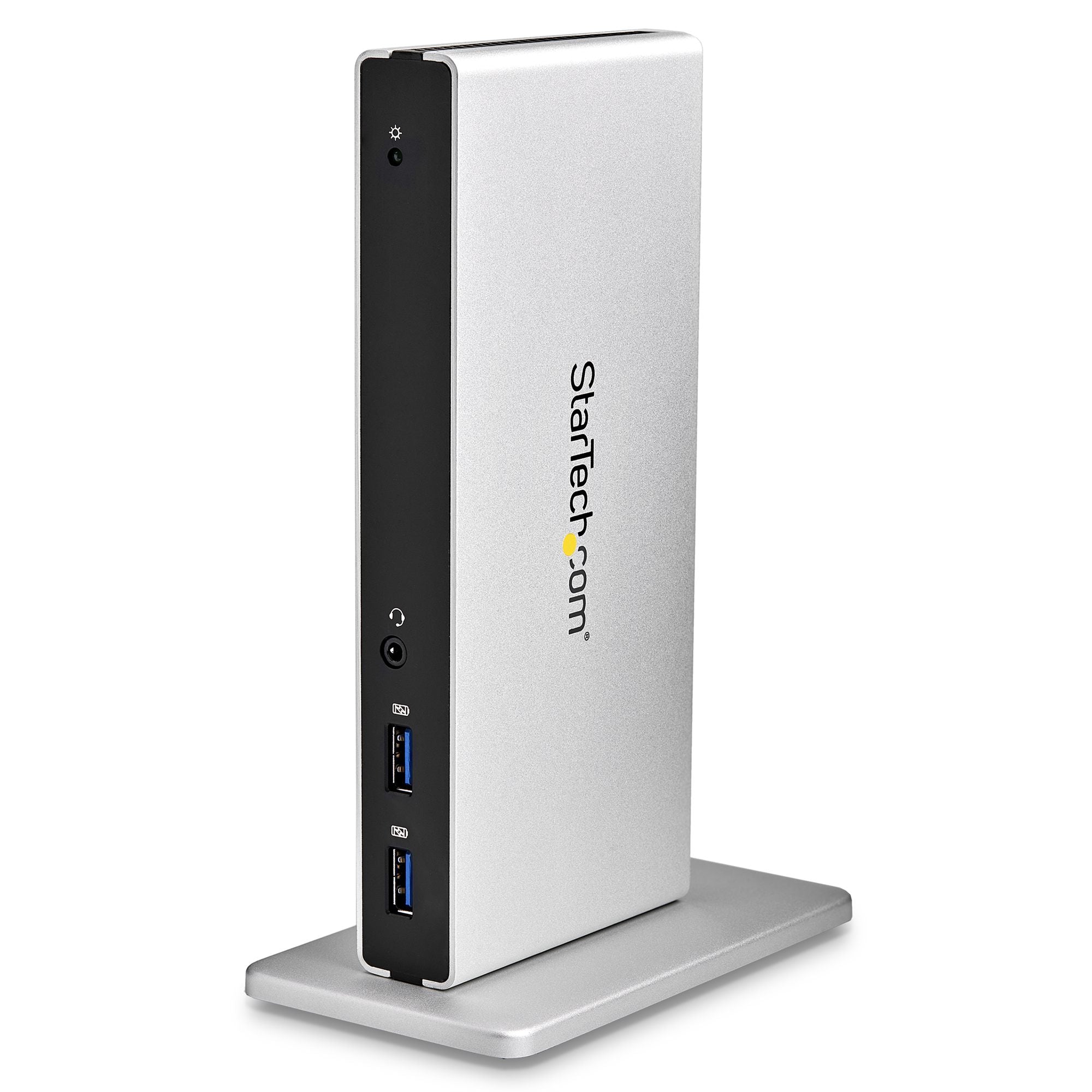 DVI Dual-Monitor Laptop Docking Station