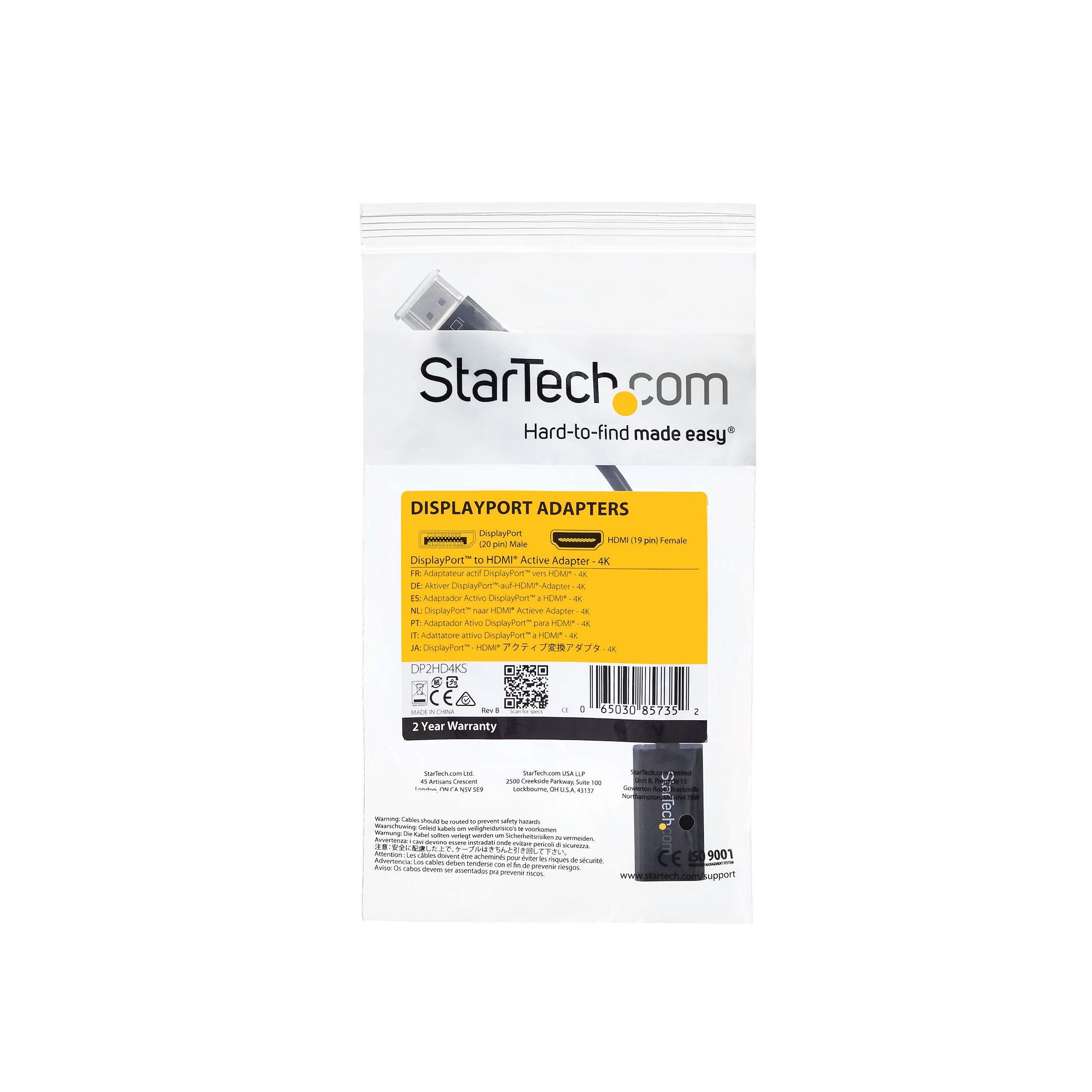 DisplayPort to HDMI 4k Adapter Converter