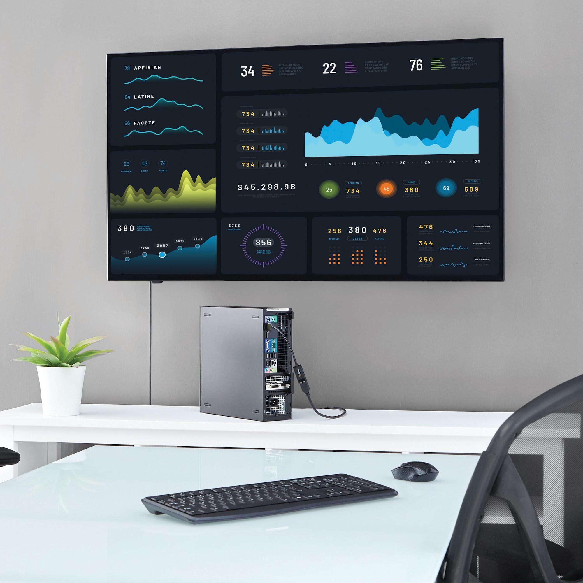 DisplayPort to HDMI 4k Adapter Converter