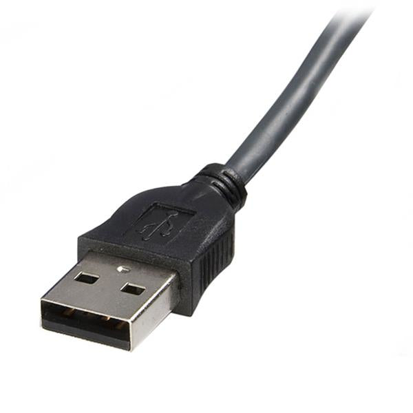 1.8m Ultra-Thin USB VGA 2-in-1 KVM Cable