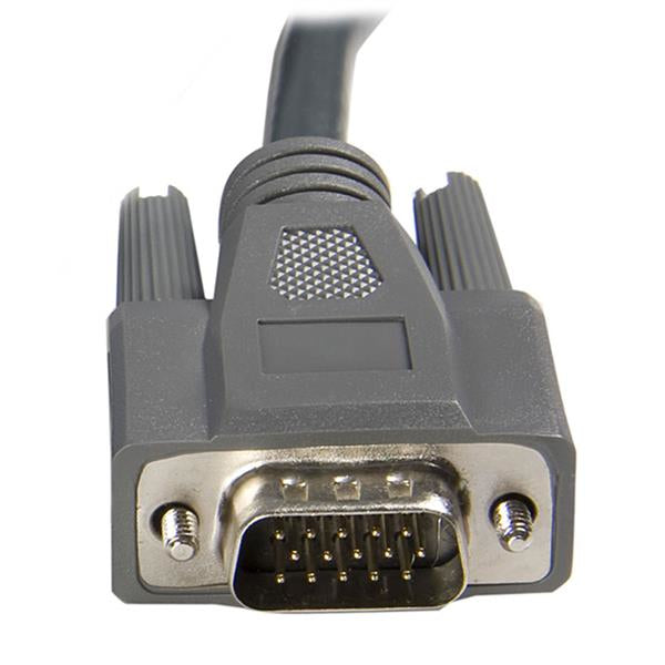 1.8m Ultra-Thin USB VGA 2-in-1 KVM Cable