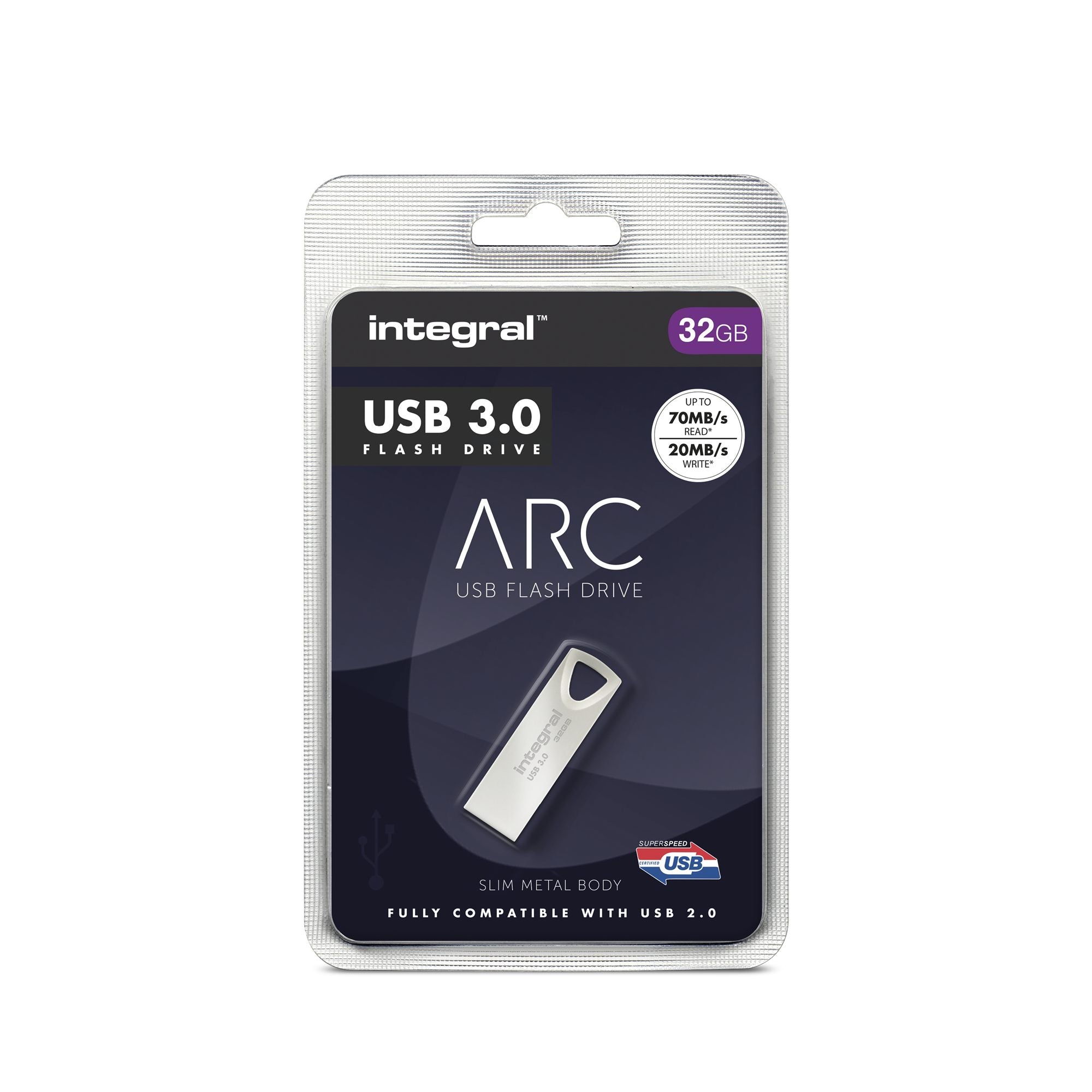 CLE USB 3.0 ARC 32GB 18MB/s en ecriture
