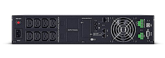 CyberPower OLS2000ERT2UA alimentation d'énergie non interruptible Double-conversion (en ligne) 2 kVA 1800 W 8 sortie(s) CA