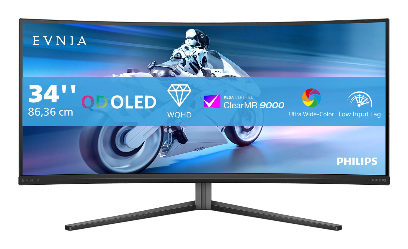 PHILIPS 34M2C6500 34p OLED 3440x1440 HDMI Black/Grey