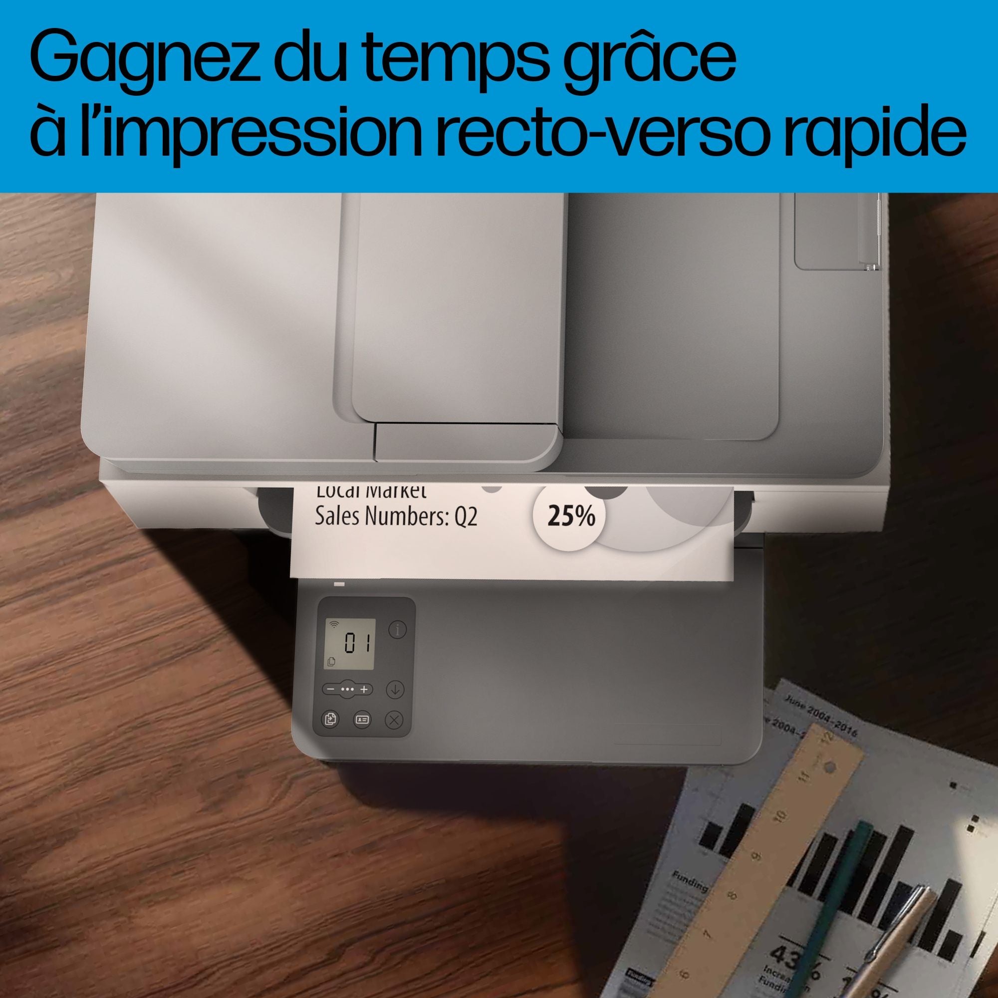 HP LaserJet Imprimante multifonction M234sdn , Noir et blanc, Imprimante pour Petit bureau, Impression, copie, numérisation, Numérisation vers e-mail  Numériser