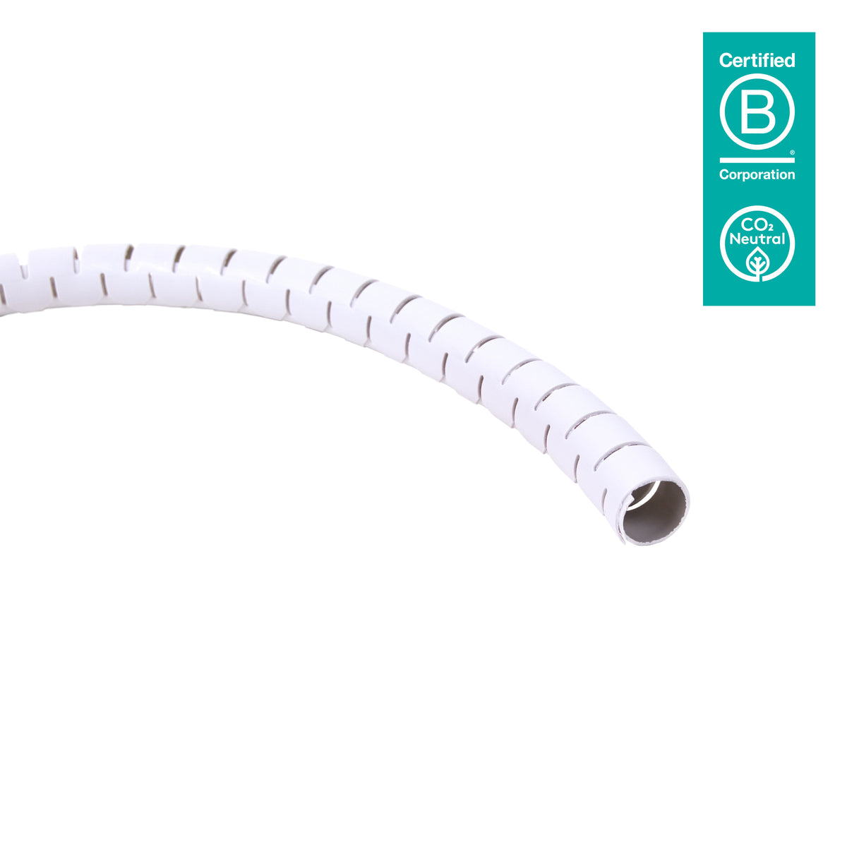 DATAFLEX 33761 CABLE ZIP BLANC 25 mm 20 m