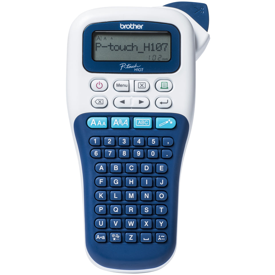 Brother PT-H107B imprimante pour étiquettes Transfert thermique 180 x 180 DPI 20 mm/sec TZe ABC