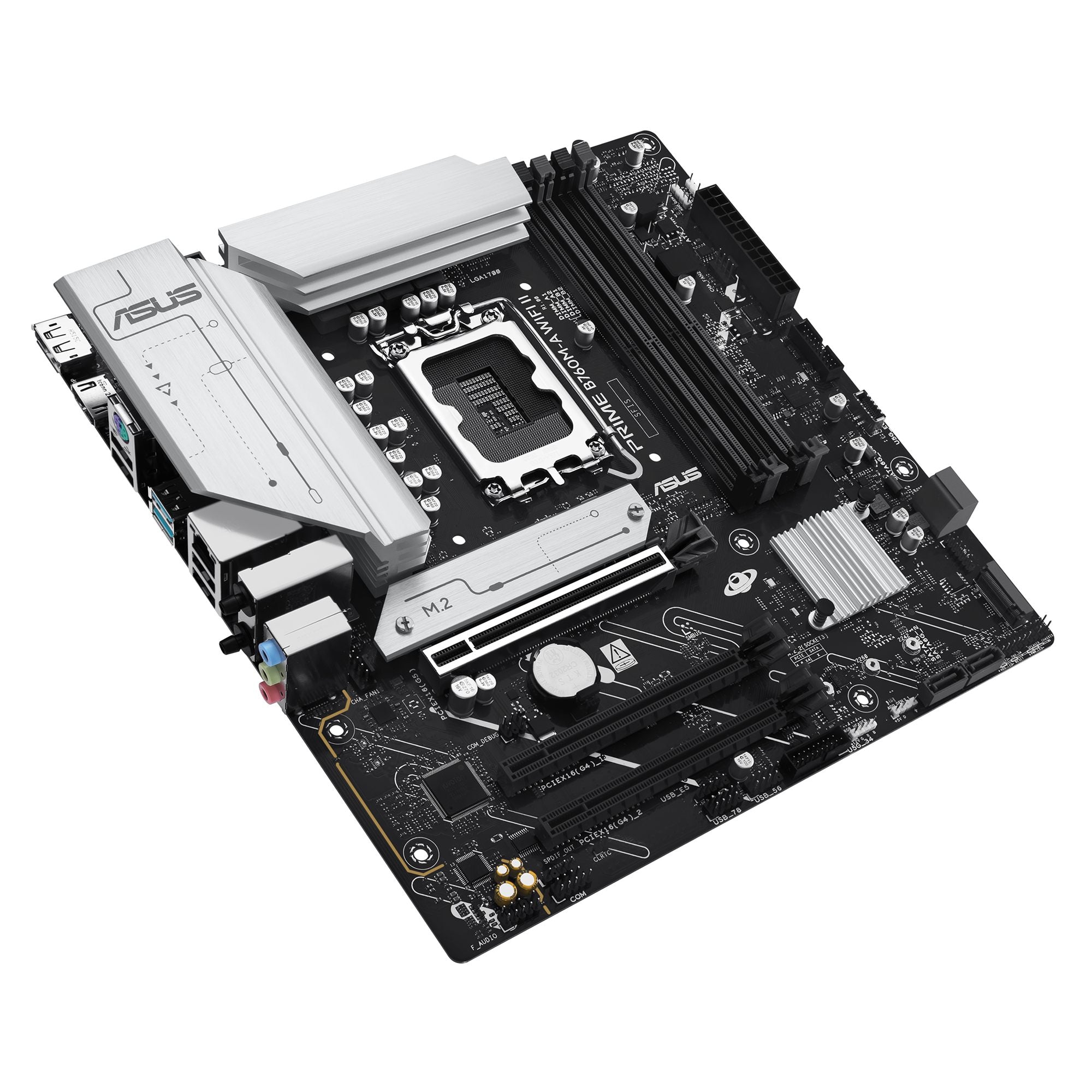 ASUS PRIME B760M-A WIFI II LGA 1700 mATX motherboard DDR5 1xHDMI 1xDP 2xM.2 4xSATA