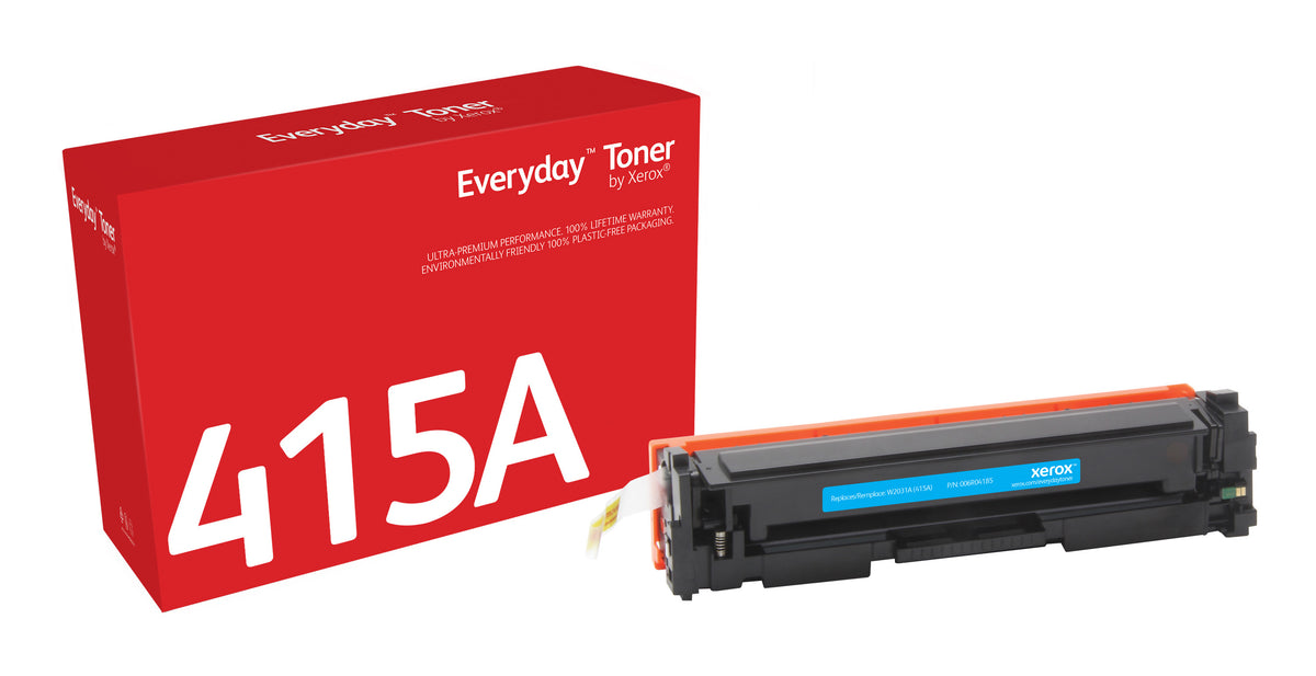ED Cyan Toner comp w/HP 415A W2031A SC