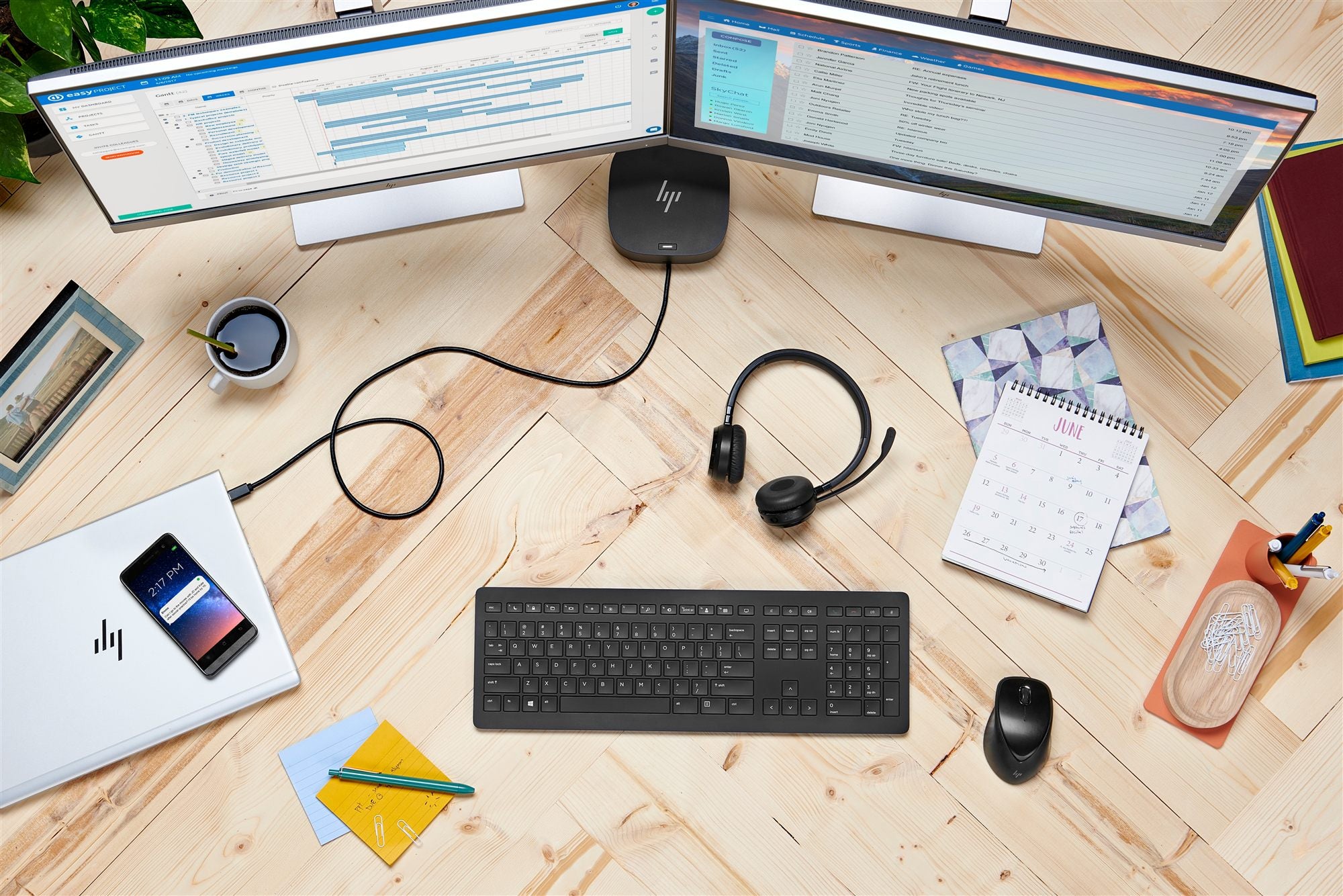 HP USB-C Dock G5 Docking Station USB-C RJ45 1GbE 4xUSB3.0 2xDP 1xHDMI 1xAudio 100Watt Europe