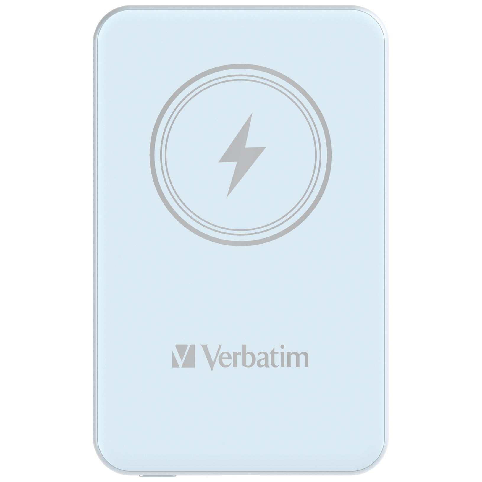 VERBATIM CHARGE N GO MAGNETIC WIRELESS POWER BANK 5000 BLUE WCF (P)