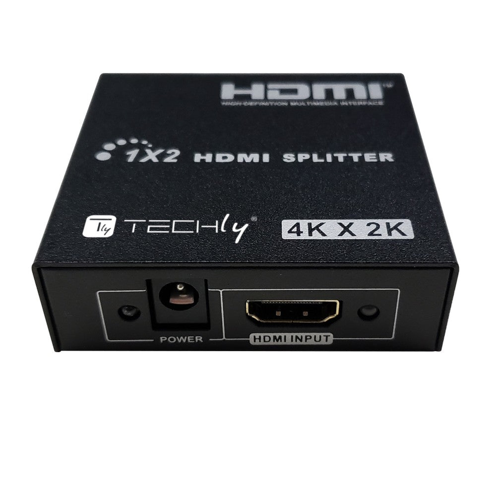 Techly IDATA HDMI-4K230 Répartiteur HDMI 1.4 4K@30Hz 1x2 actif