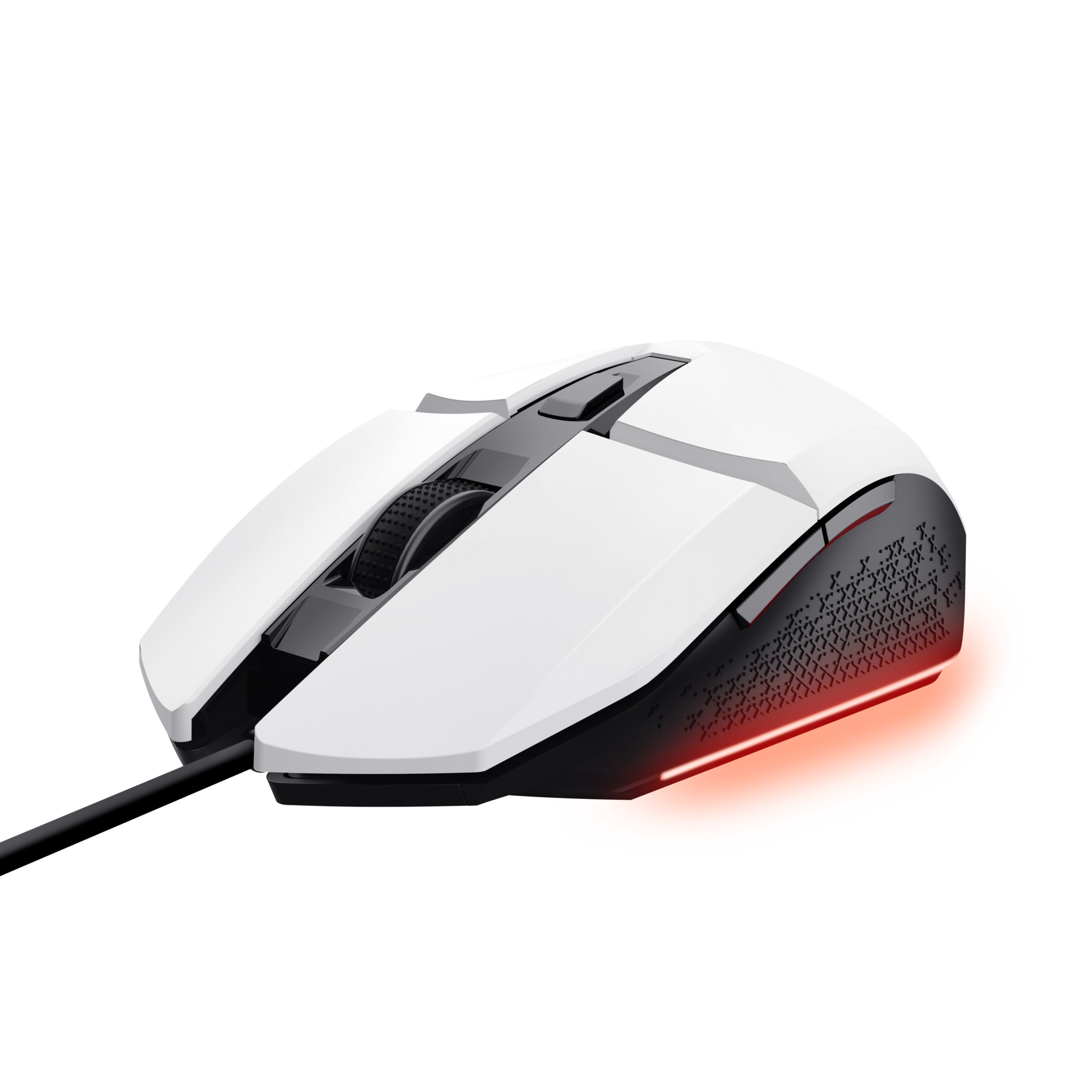 TRUST Souris gaming filaire FELOX rétroéclairée - Blanche