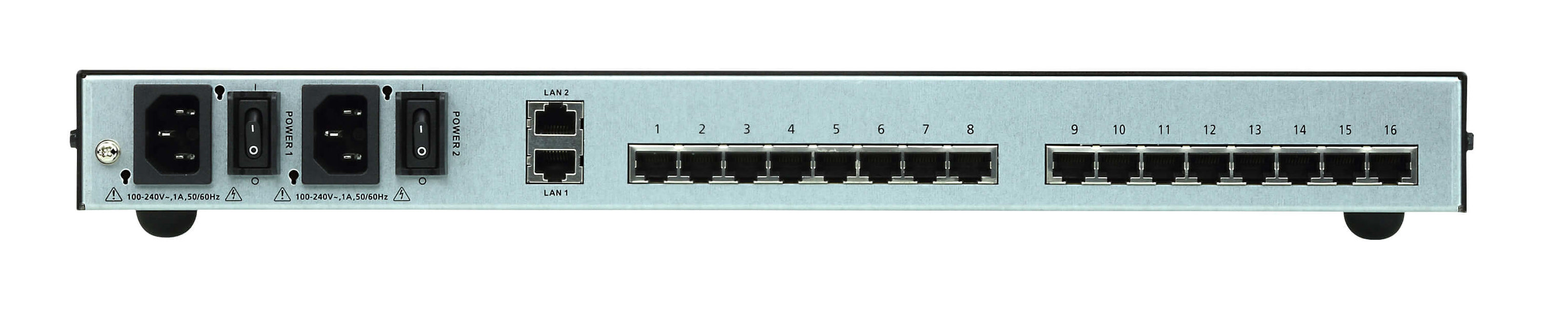 ATEN PREMIUM SN0116CO Serveur console 16P Série Dual-Alim/IP