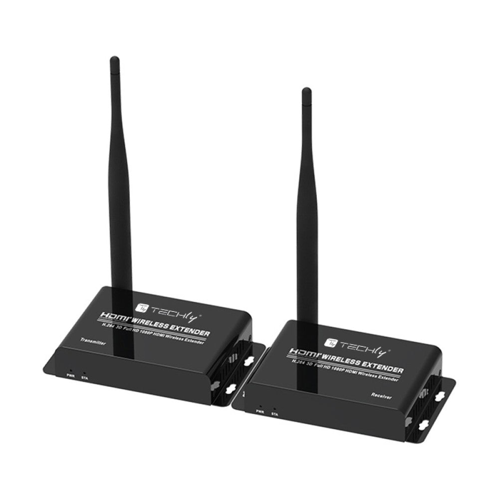 Techly IDATA HDMI-WL55 Extenseur HDMI sans fil 1.3 1080p60Hz jusqu'a 50m 5.8GHz