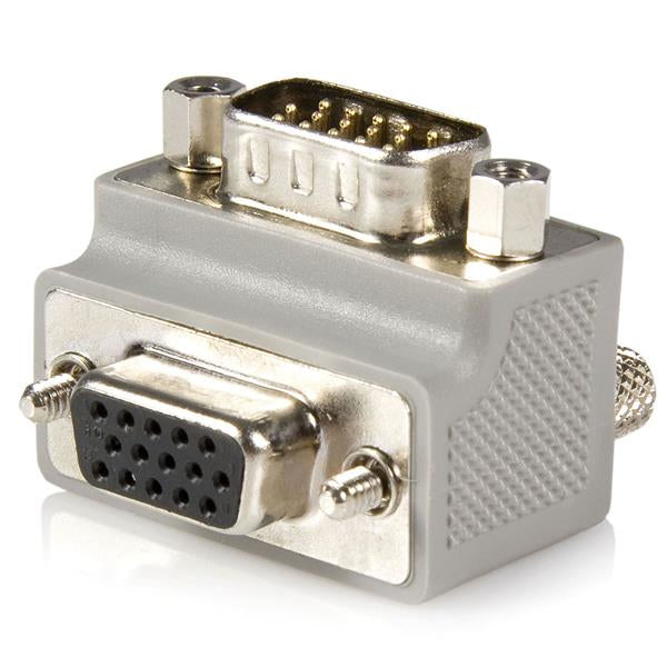Right Angle VGA Cable Adapter Type 2 M/F