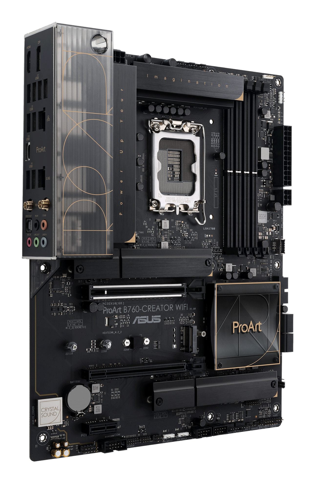 ASUS PROART B760-CREATOR WIFI LGA 1700 4xDDR5 ATX 4xSATA MB 1xHDMI 1xDP 3xM.2