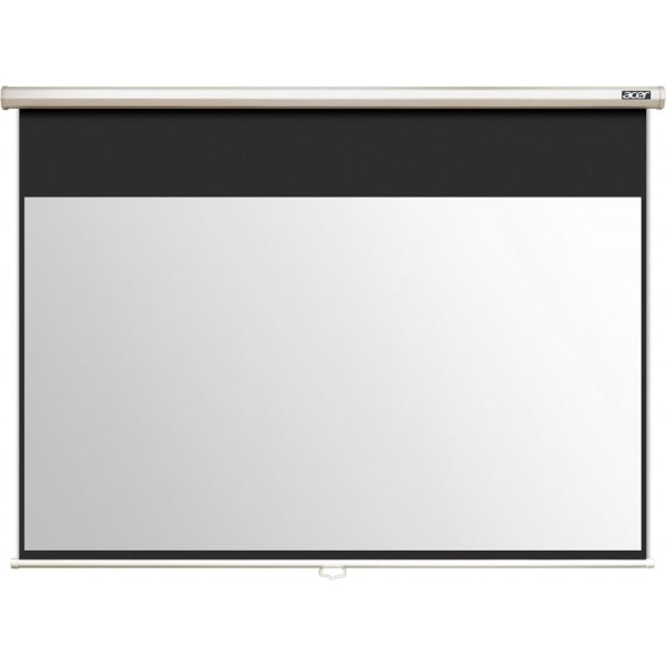 ACER E100-W01MW Projection Screen 100p 16:10 Ceiling Mat White Elec. Autom. with Radio Type RC