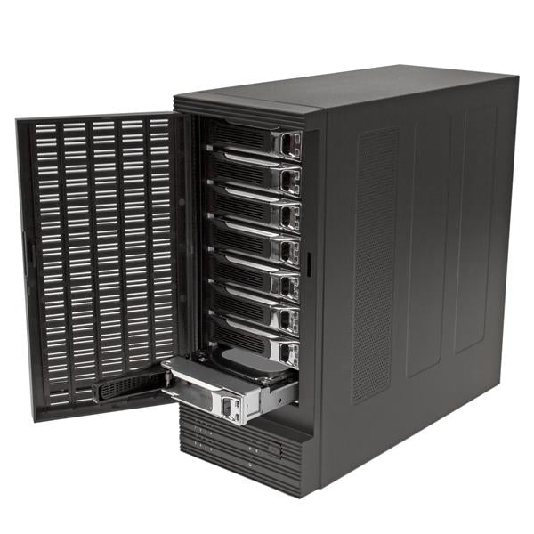 USB 3.0/eSATA 8-Bay SATA HDD Enclosure