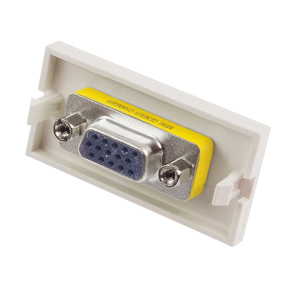 Lindy VGA Female to Female Snapin Block