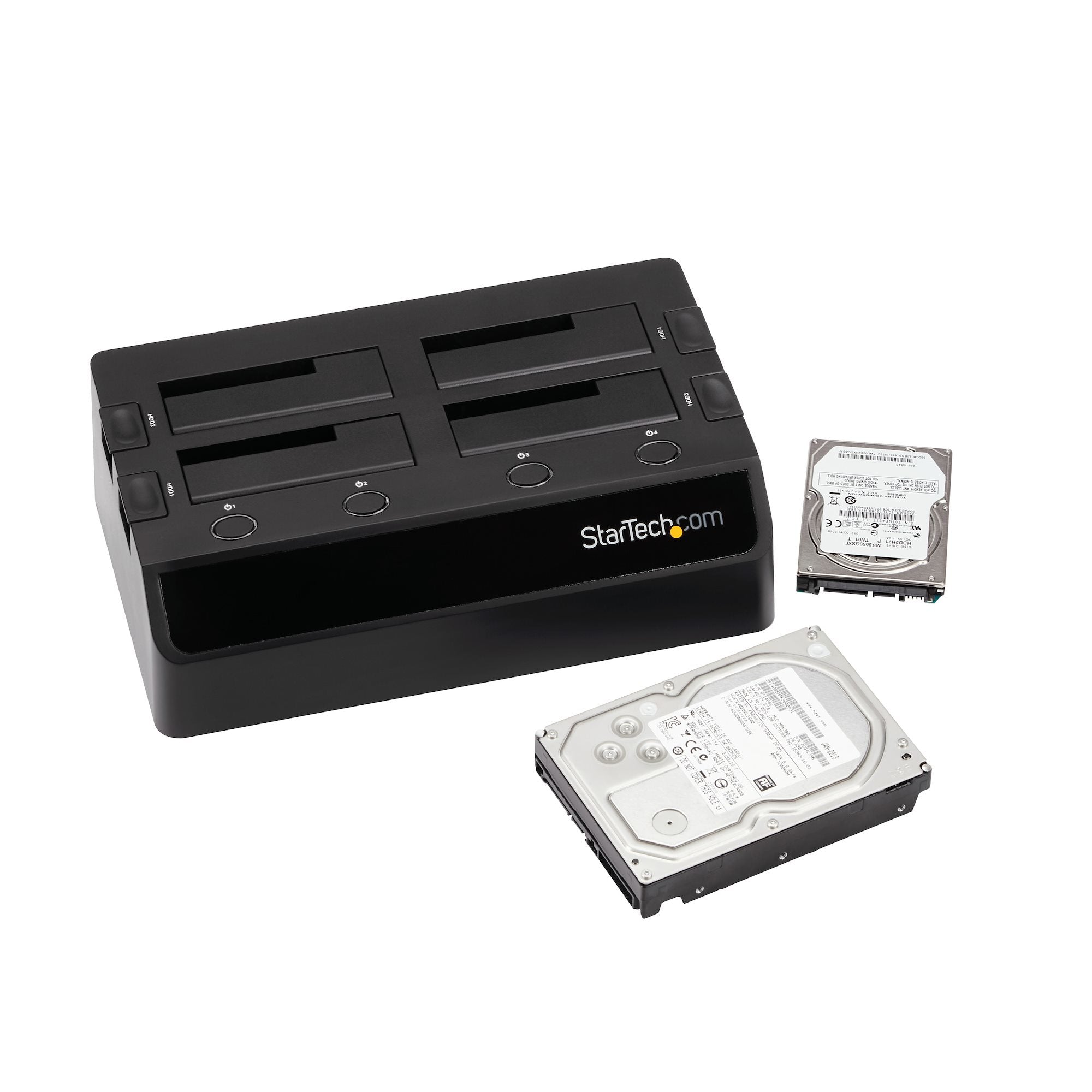 USB 3.0 to 4-Bay HDD Dock w/UASP+Fans