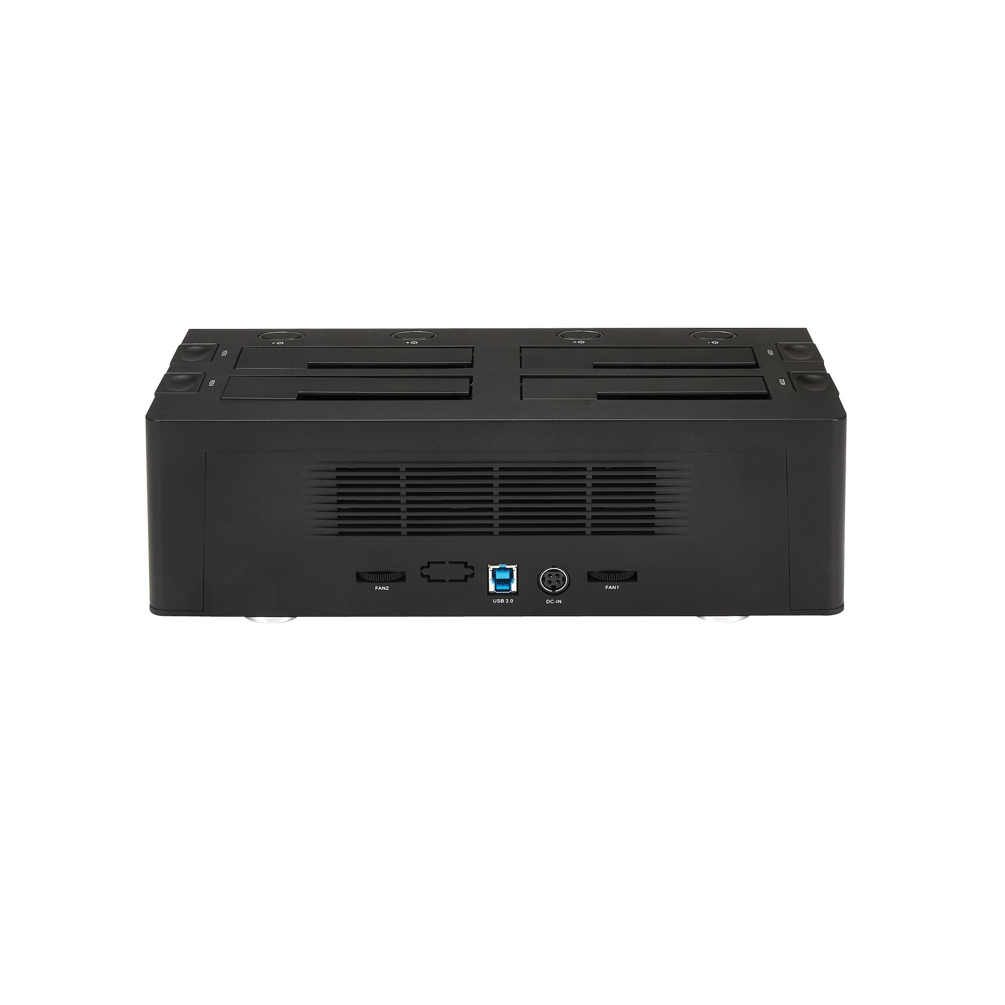 USB 3.0 to 4-Bay HDD Dock w/UASP+Fans