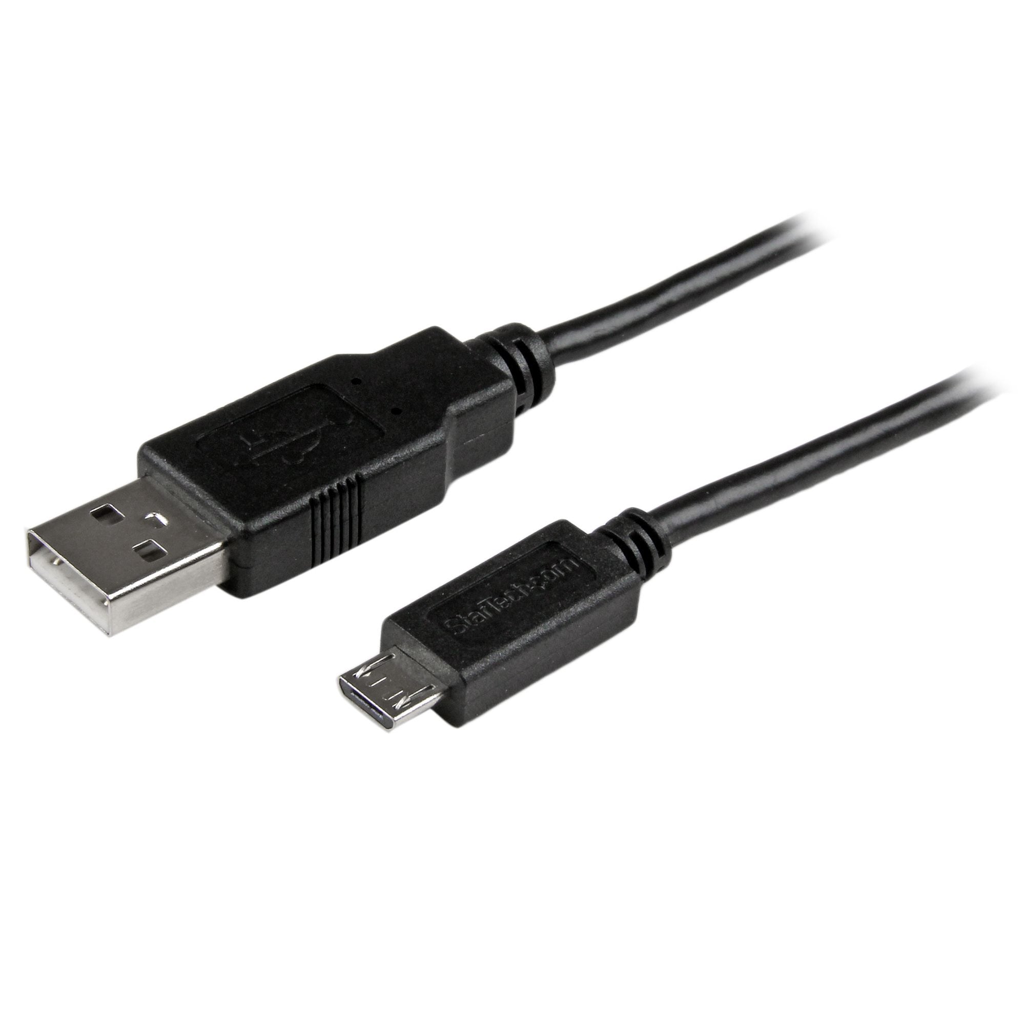 2m Slim Micro USB Phone Charge Cable M/M