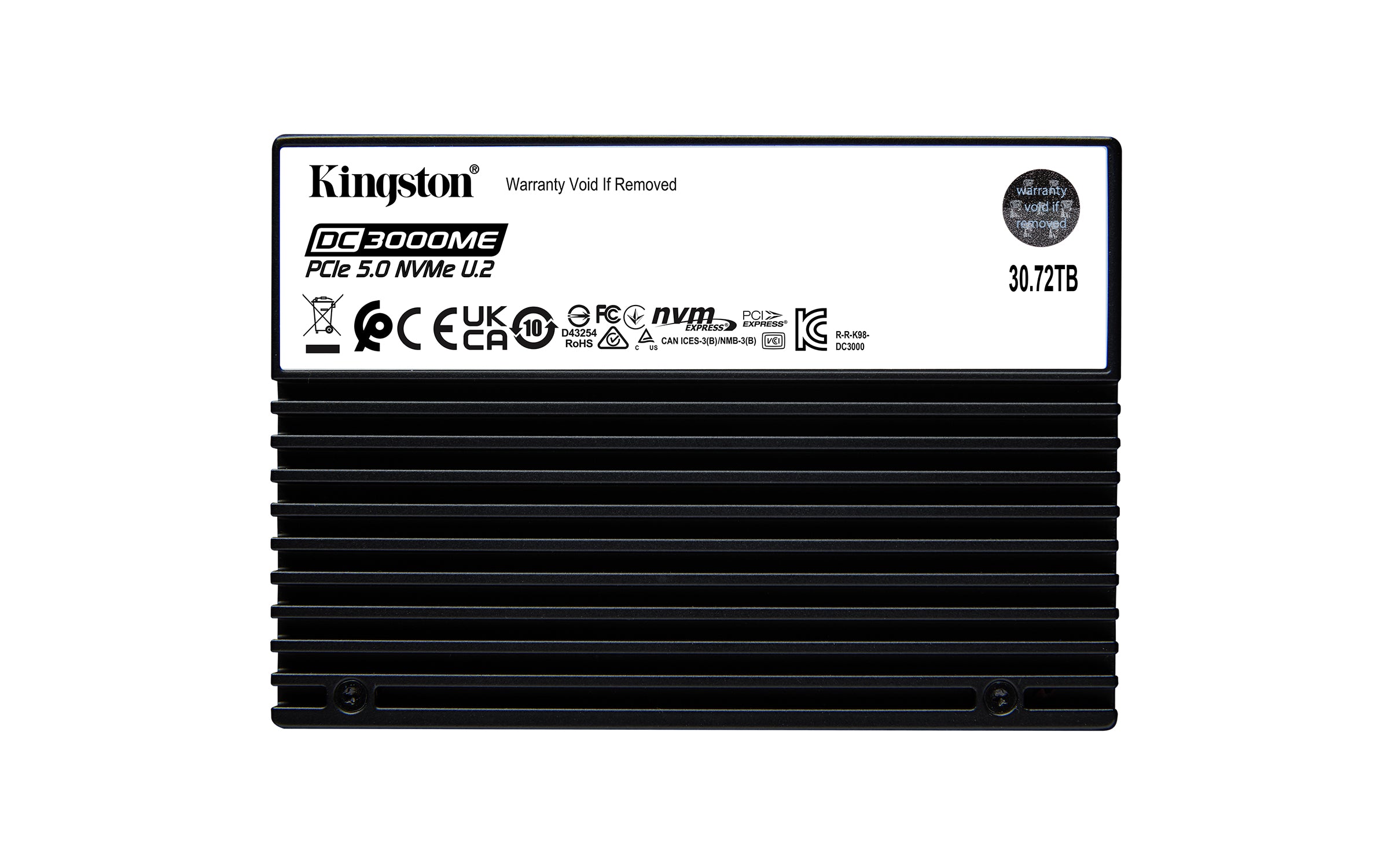 KINGSTON SSD TCG Opal Enterprise 30.72To DC3000ME U.2 PCIe 5.0 NVMe