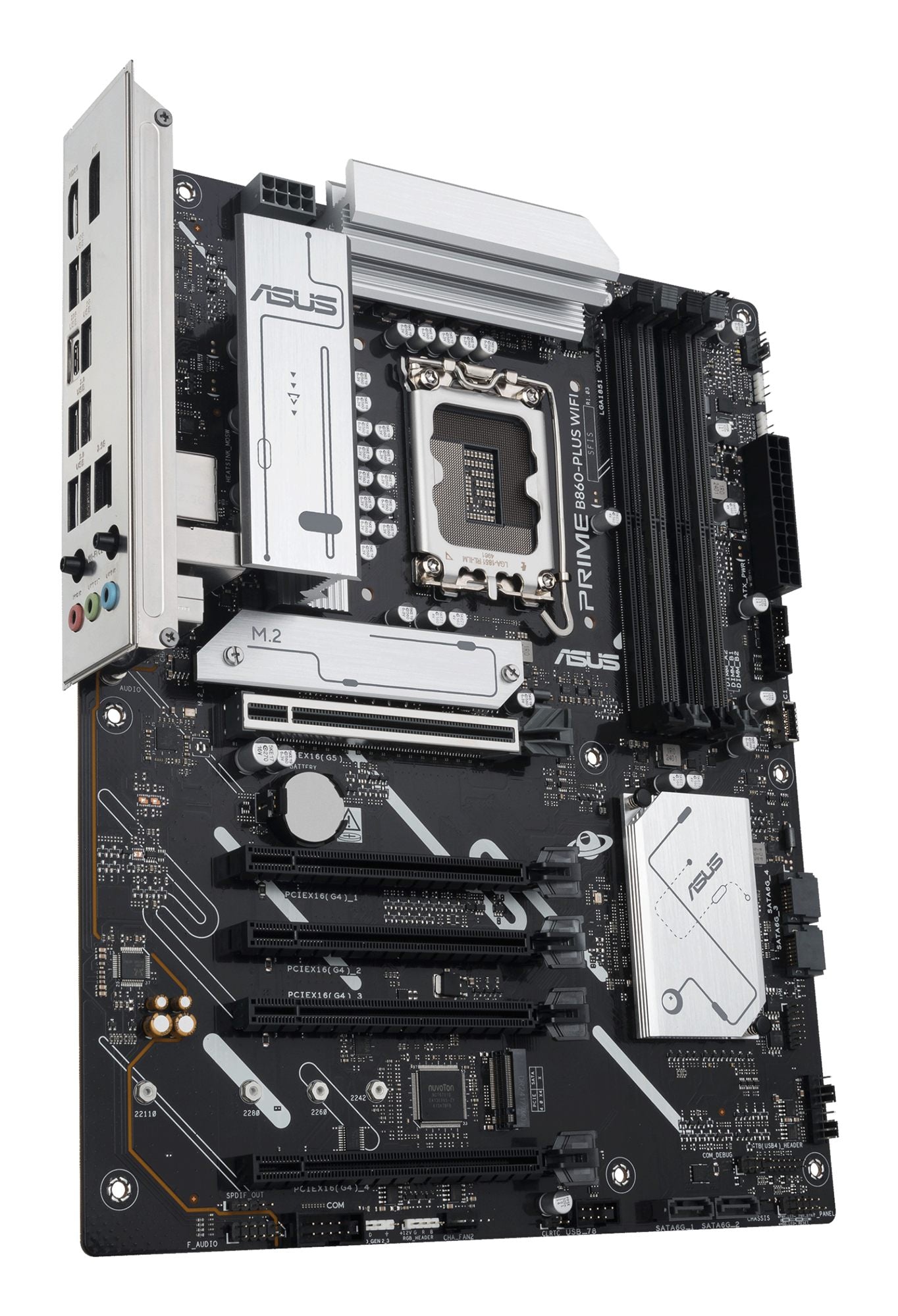 ASUS PRIME B860-PLUS WIFI LGA1851 DDR5 ATX MB 1xHDMI 1xDP 2xM.2 4xSATA