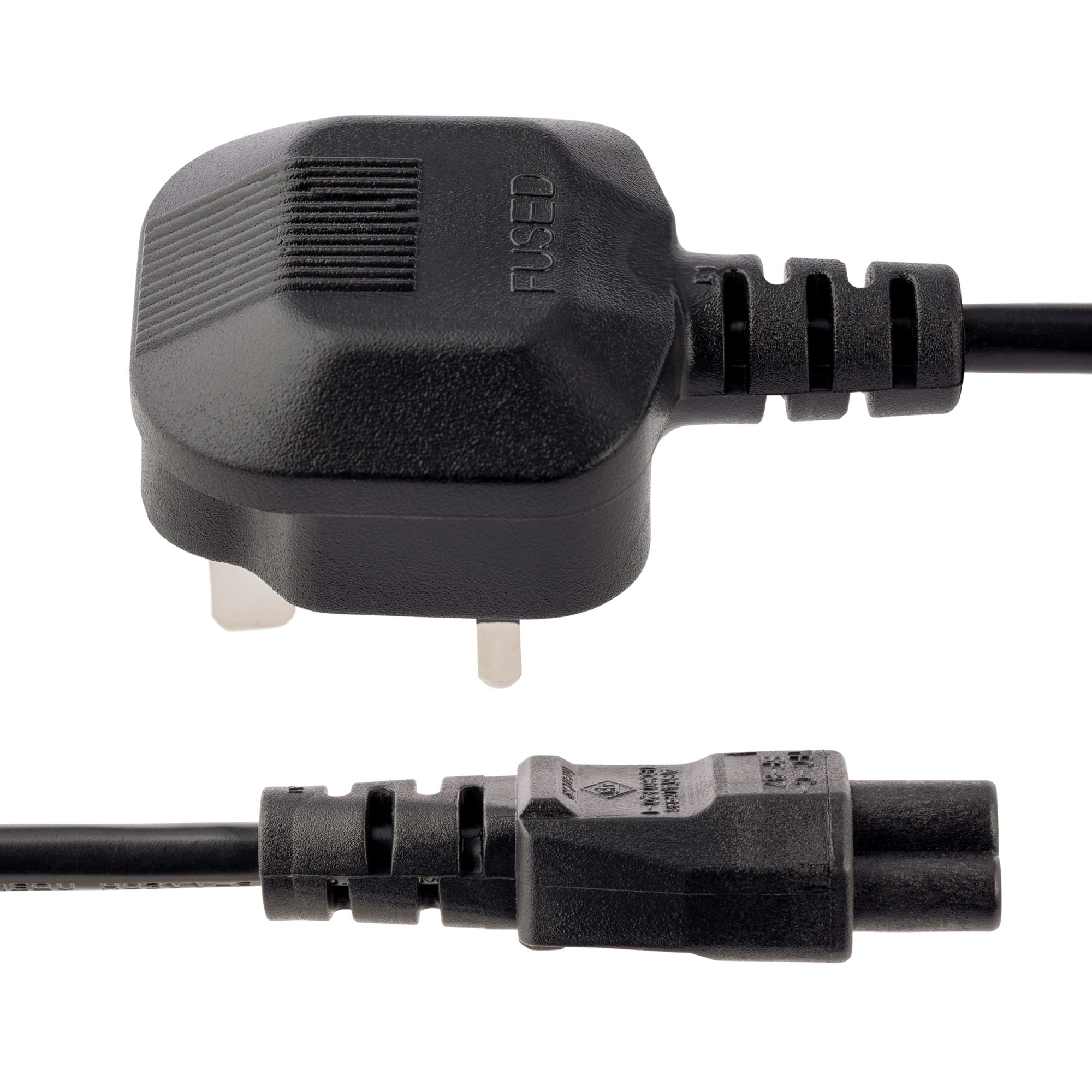 1m C5 UK Laptop Power Cord - BS-1363
