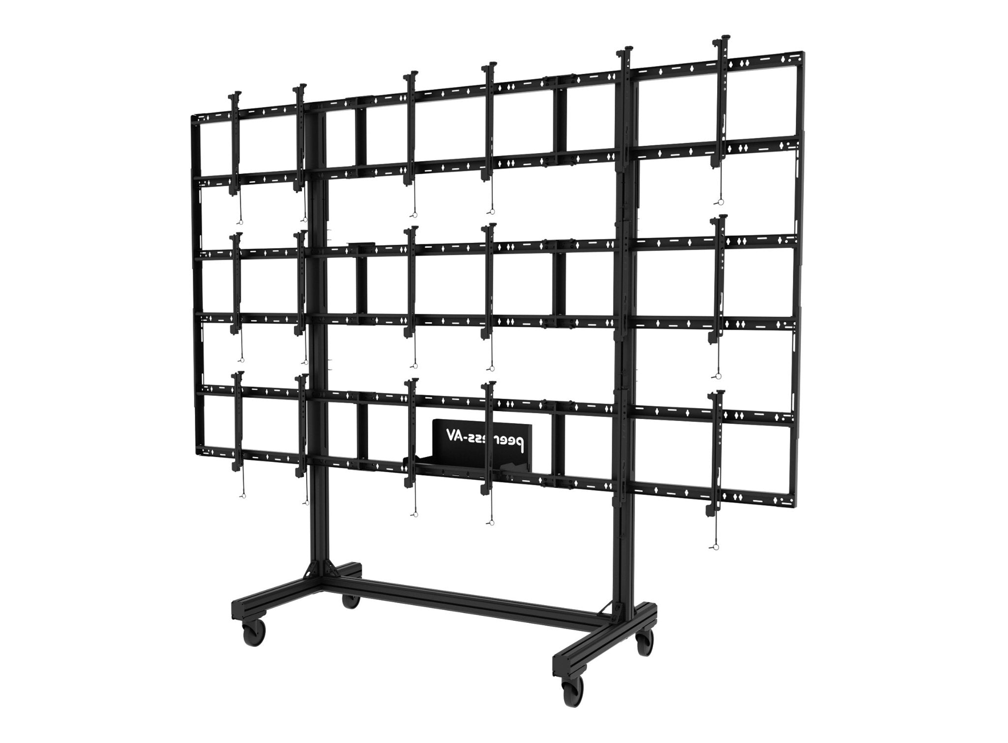 Peerless Portable Video Wall Cart 3x3 VESA 200600x400