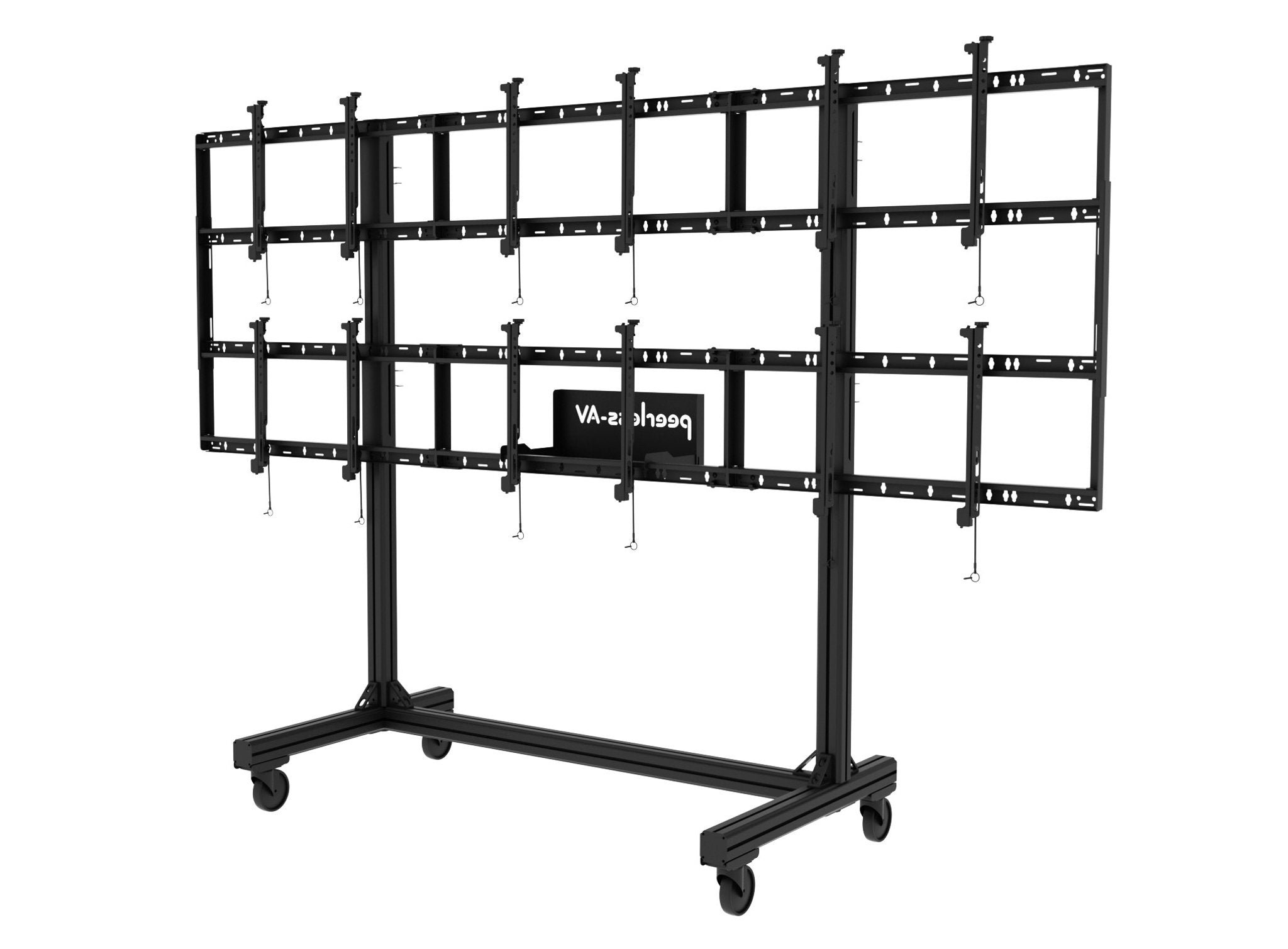 Peerless Portable Video Wall Cart 3x2 VESA 200600x400