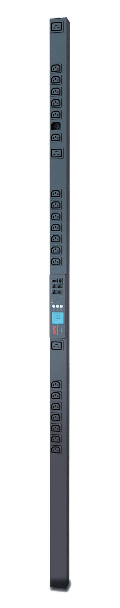 APC Metered-by-Outlet Rack PDU 2G Rack AC 200/208/230V Ethernet input IEC 60309 output connectors 24 0U Black