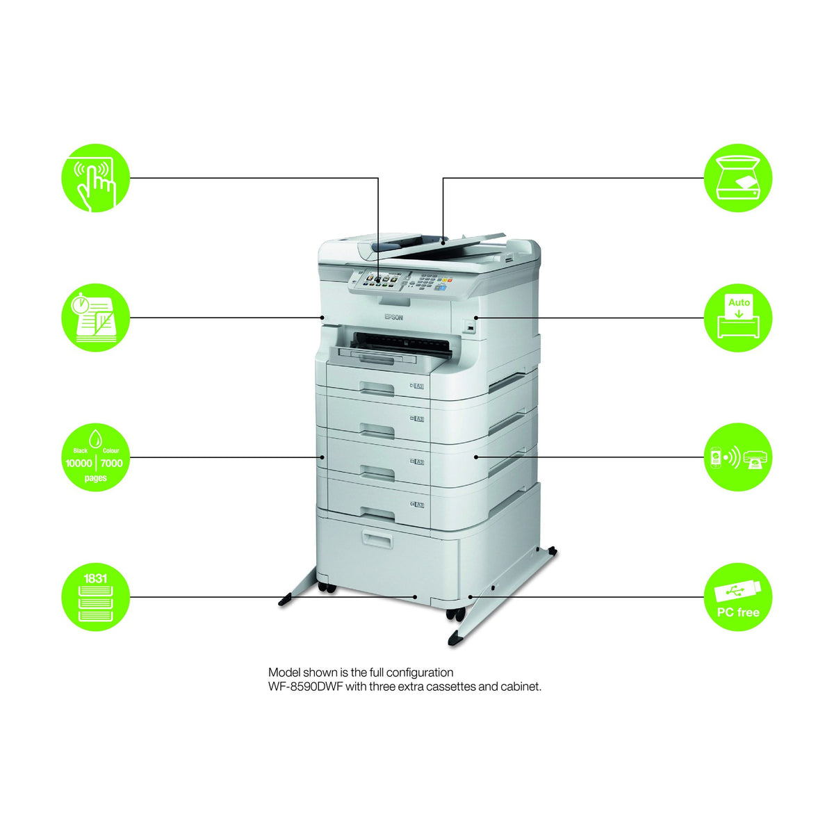 Ink Cart/WF-R8590 Black XXL