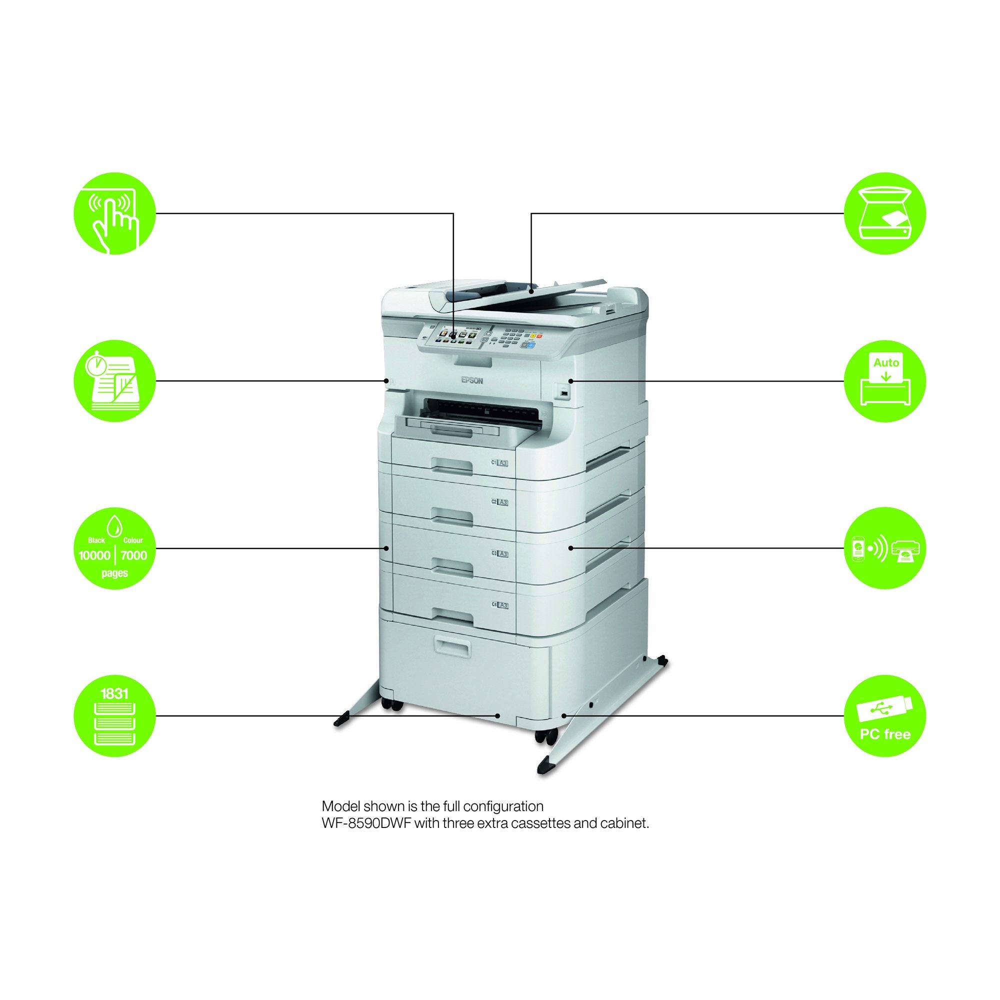 Ink Cart/WF-R8590 Black XXL