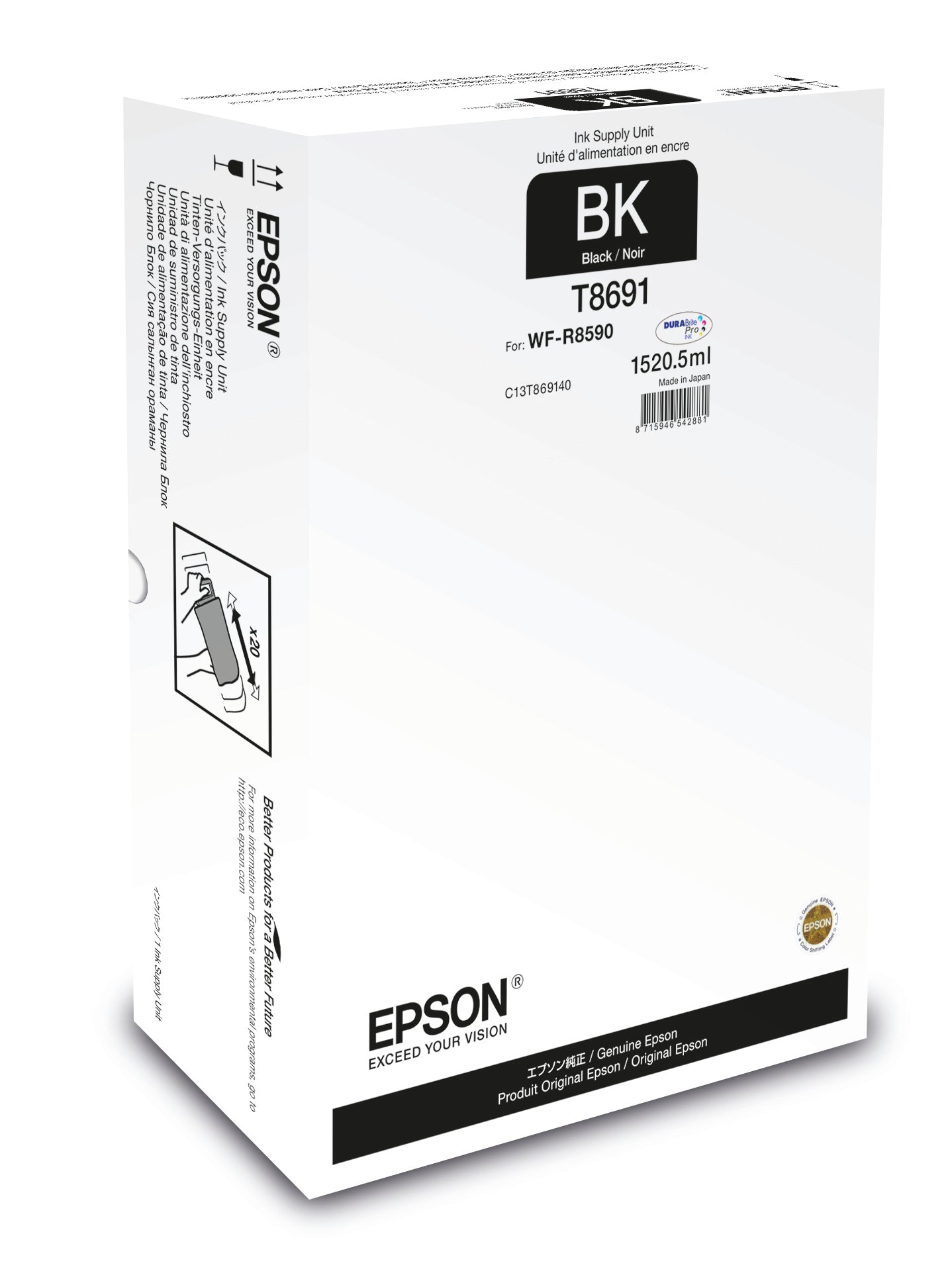 Ink Cart/WF-R8590 Black XXL