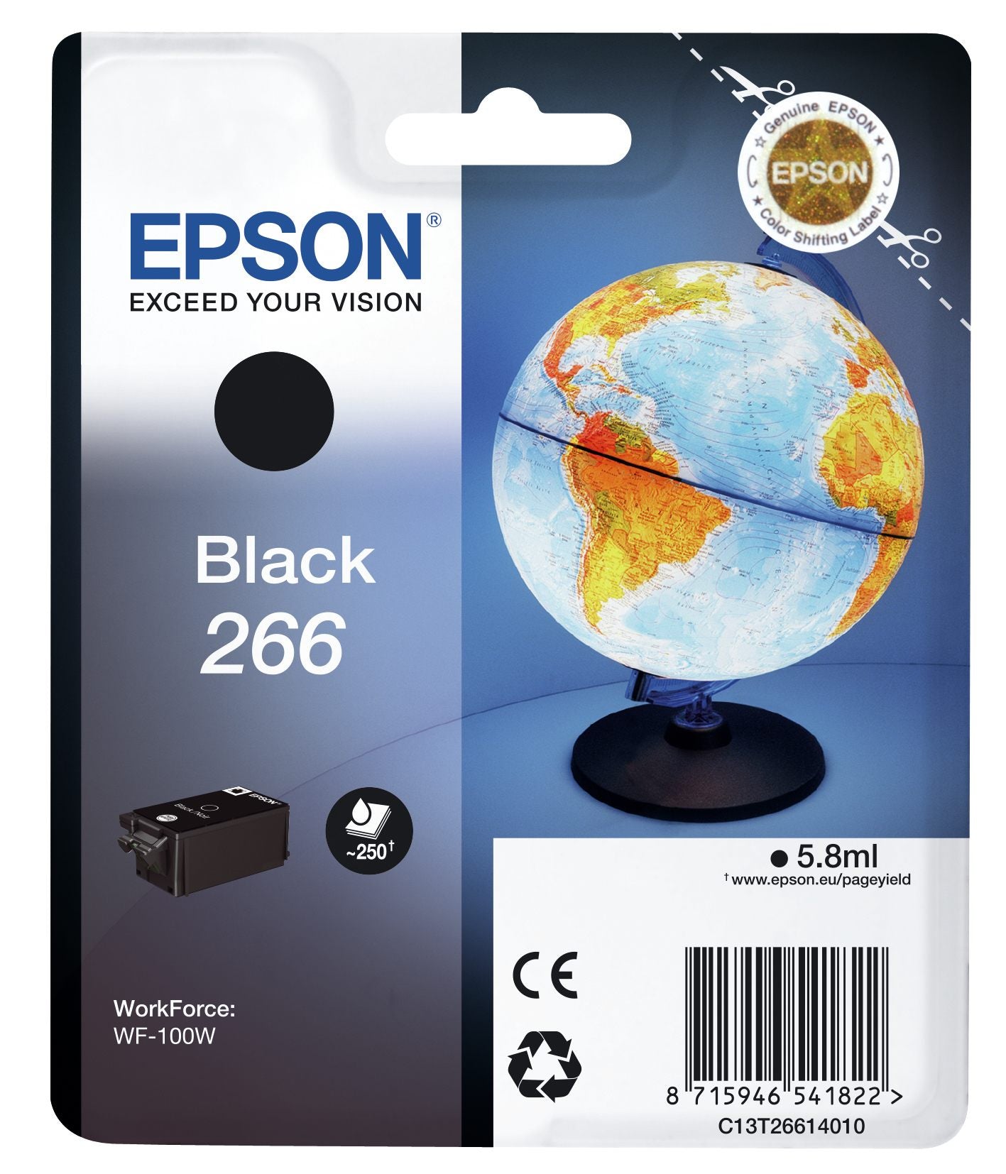 Ink/266 Globe 5.8ml BK