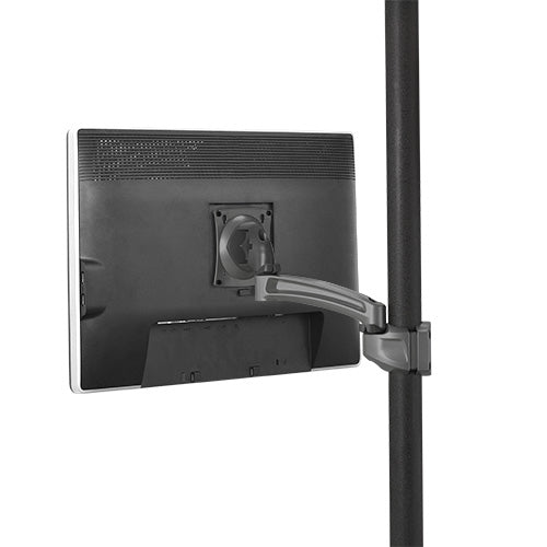 Chief KONTOUR K2P ARTICULATING POLE MOUNT, SINGLE MONItoR BLK