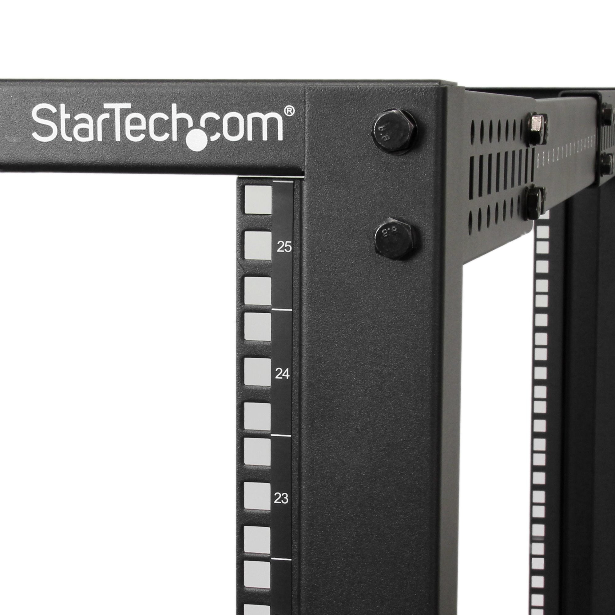 25U Adjustable Depth 4 Post Server Rack