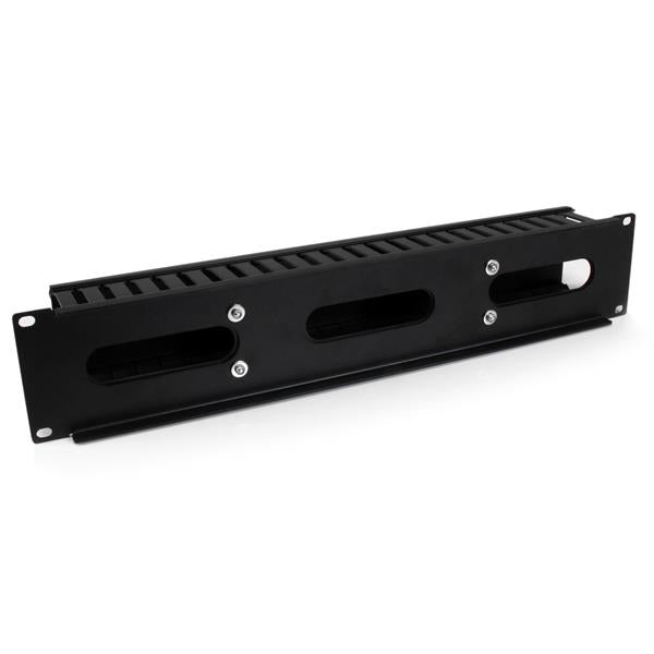 2U Finger Duct Cable Manager w/Cover