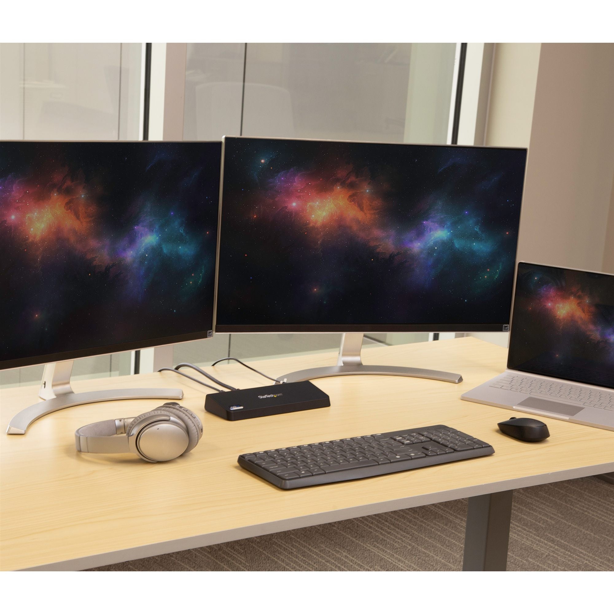 4K Laptop Docking Station DP HDMI USB 3