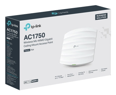TP-Link FESTA F54 point d'acces réseaux locaux sans fil 1300 Mbit/s Blanc Connexion Ethernet, supportant l'alimentation via ce port (PoE)