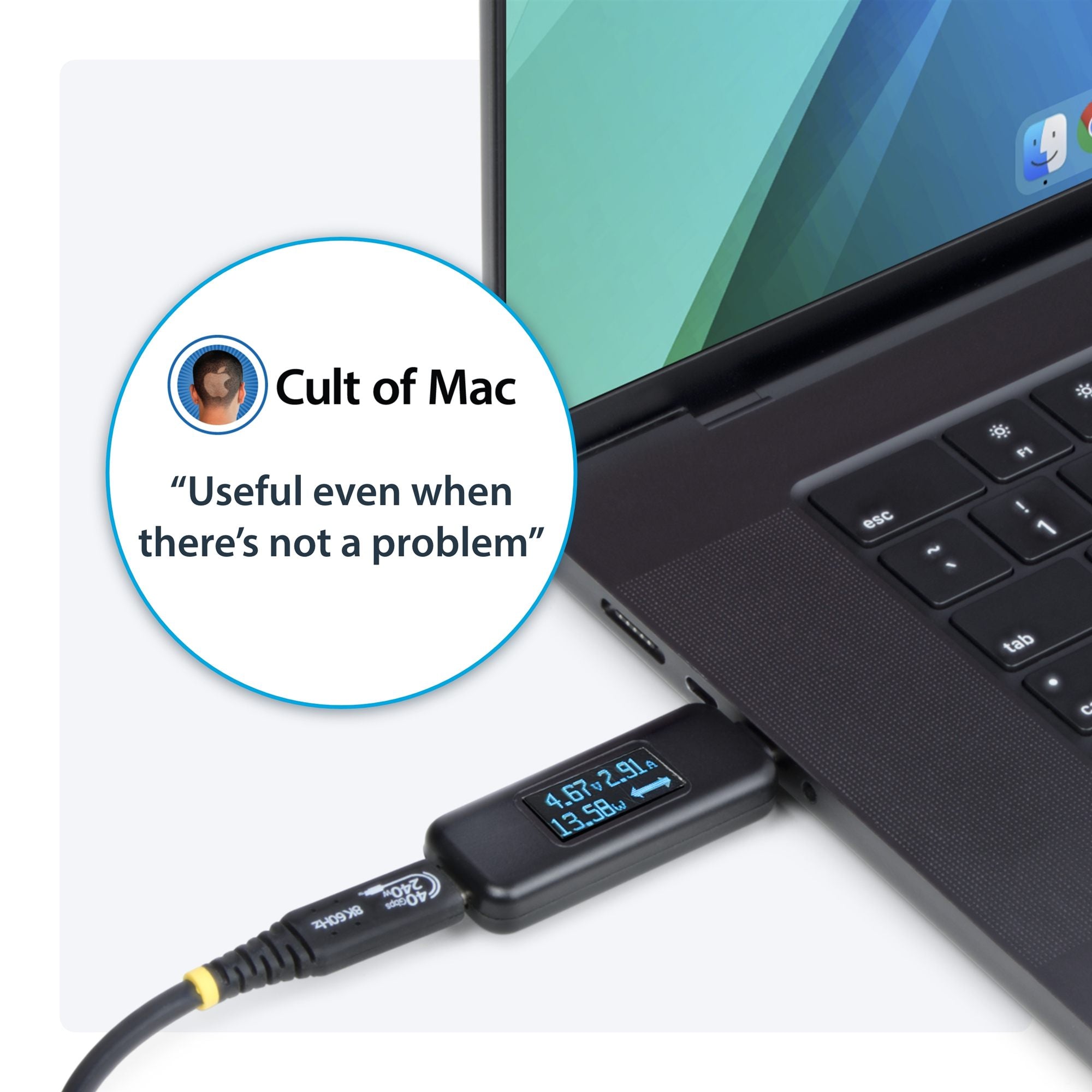 USB-C Power Tester Digital Multimeter